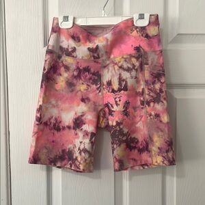 Calvin Klein Performance Pink Purple Athletic Shorts